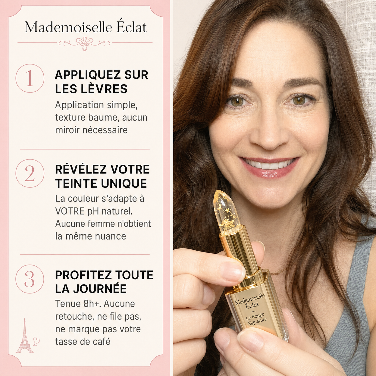 Le Rouge Signature - Votre teinte, révélée