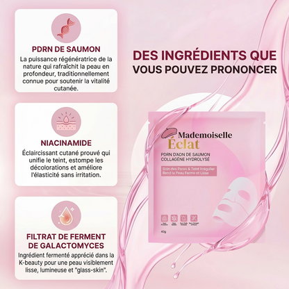 Masque visage au PDRN de Saumon & Collagène