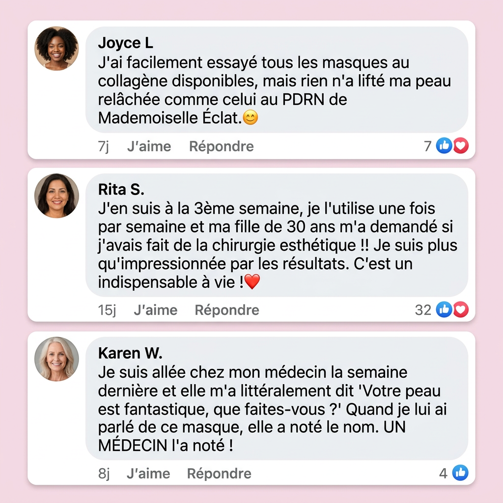 Masque visage au PDRN de Saumon & Collagène