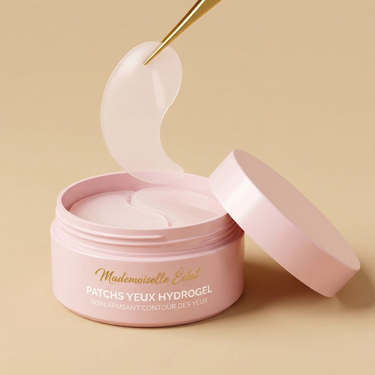 Patchs Yeux Hydrogel à l'Aloe Vera — Anti-Cernes, Poches & Regard Fatigué