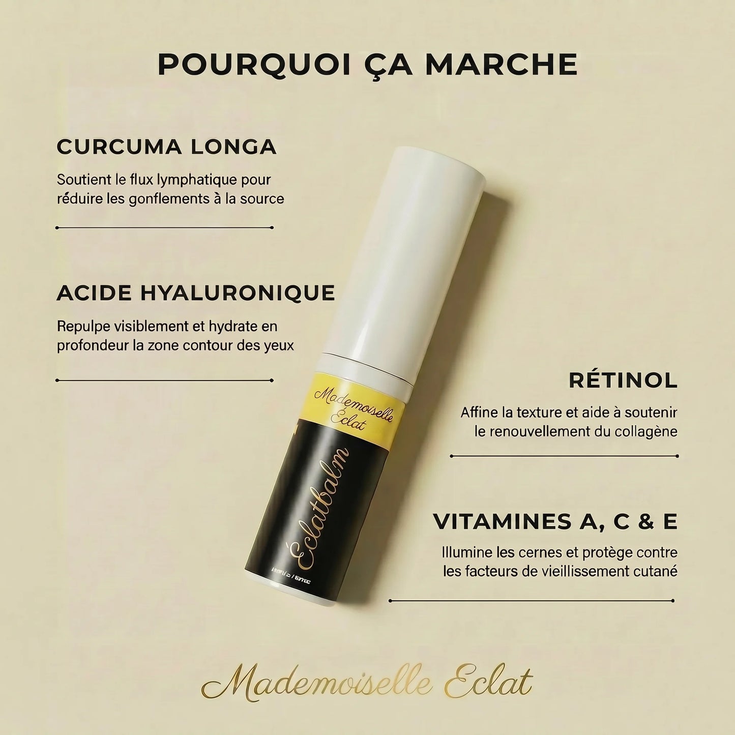 Éclatbalm - Soin contour des yeux tout-en-un