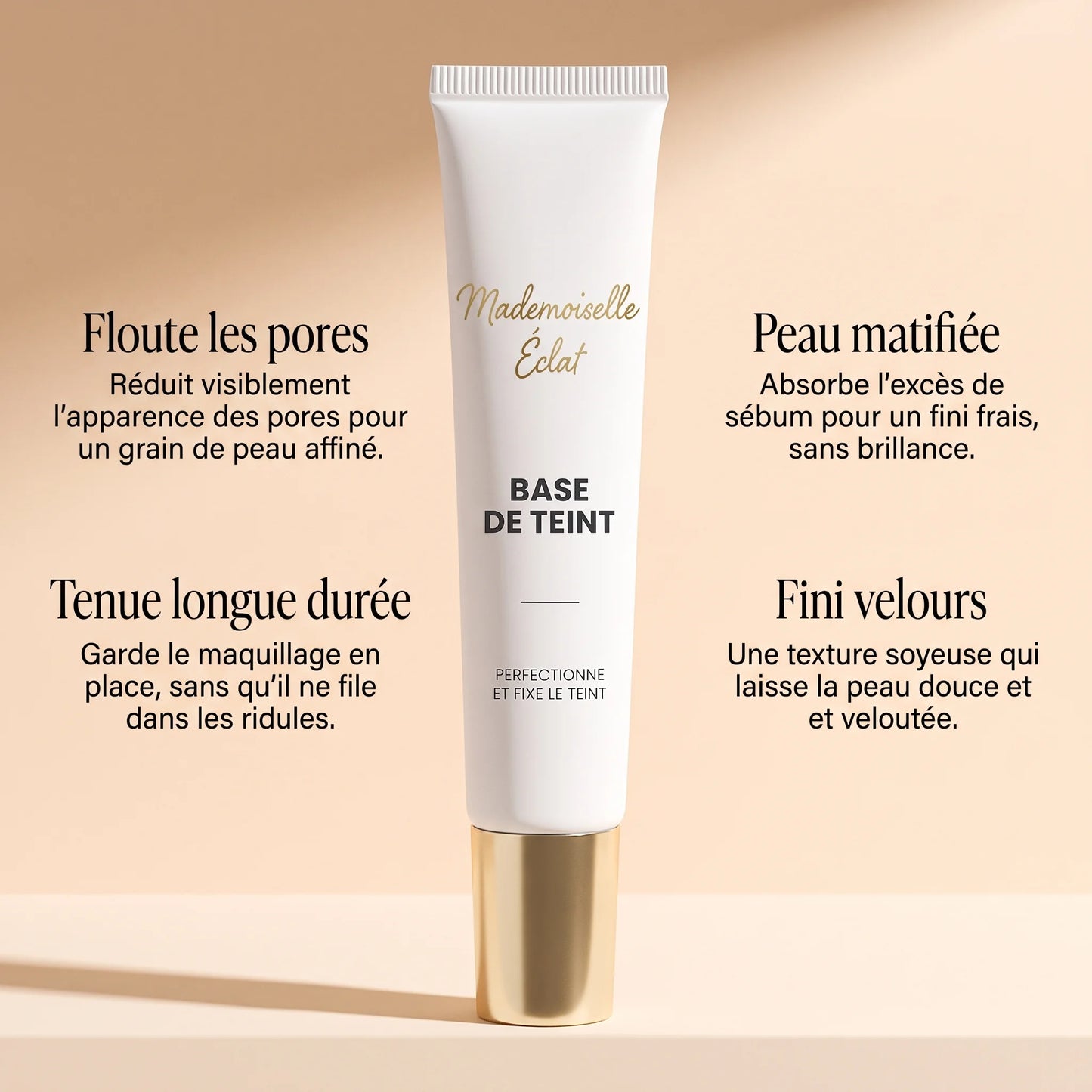 Base de Teint Perfectrice - Pores Affinés & Teint Zéro Défaut Toute la Journée