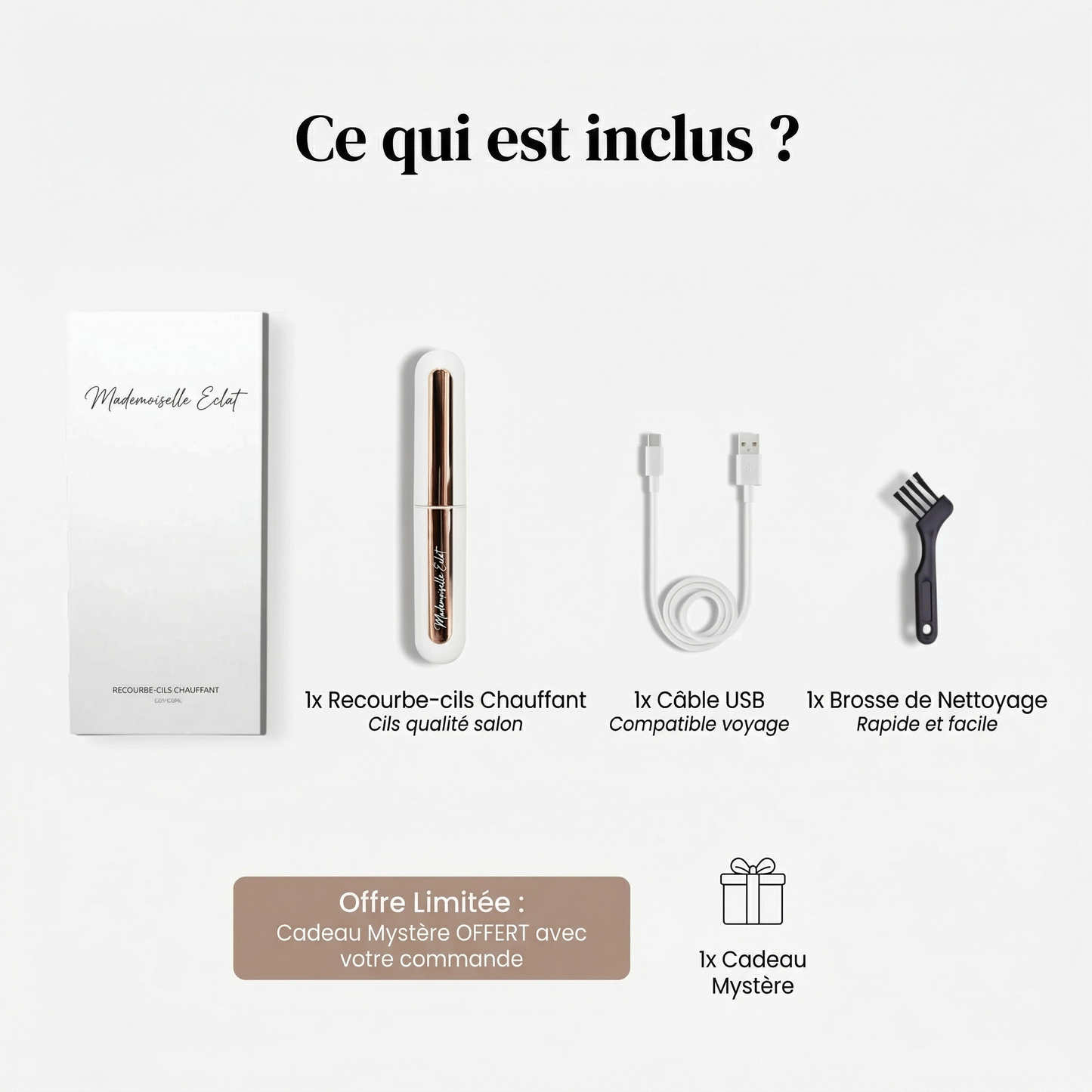 Recourbe-Cils Chauffant Éclat™